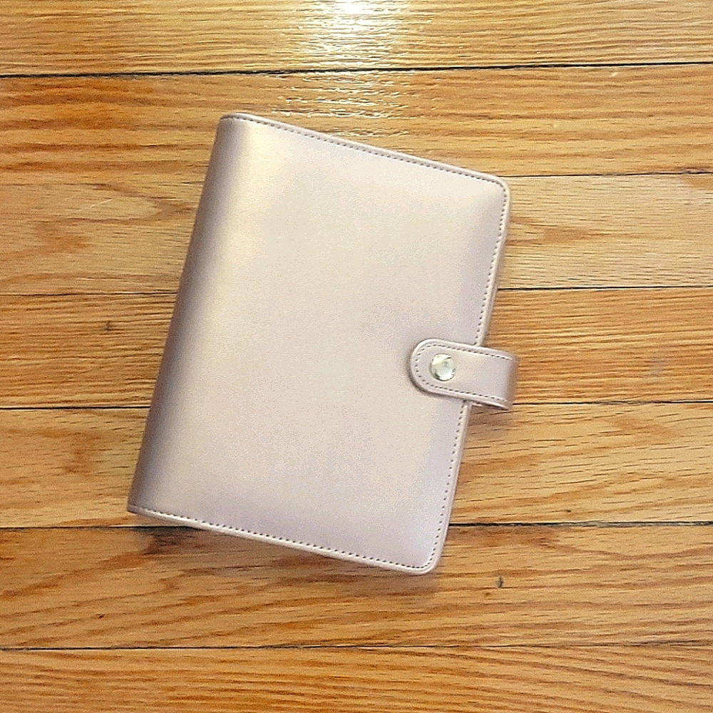 Rose Gold Planner Cover